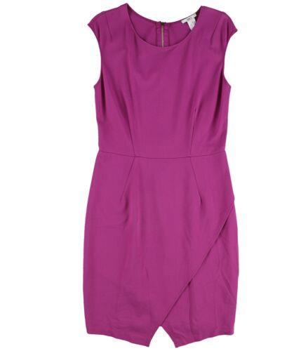 bar III Womens Envelope Hem Sheath Dress Purple X-Large レディース