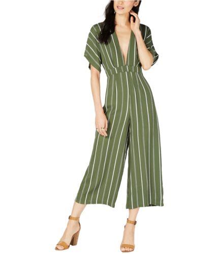 Sage The Label Womens Striped Jumpsuit Green Small ǥ