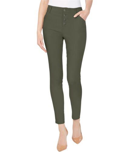 I-N-C Womens Exposed-Button Casual Trouser Pants ǥ