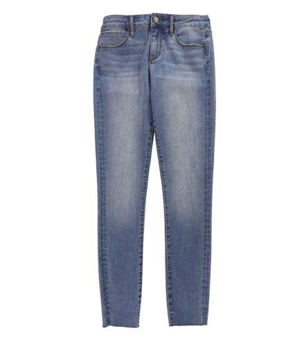 アーティクルズオブソサエティー Articles of Society Womens Frayed Hem Skinny Fit Jeans Blue 26 レディース