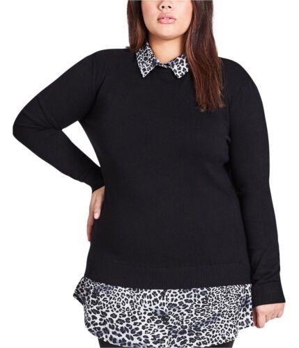 City Chic シティシック ファッション セーター City Chic Womens Snow Leopard Pullover Sweater カラー:Black■ご注文の際は、必ずご確認ください。※こちらの商品は海外からのお取り寄せ商品となりますので、ご入金確認後、商品お届けまで3から5週間程度お時間を頂いております。※高額商品(3万円以上)は、代引きでの発送をお受けできません。※ご注文後にお客様へ「注文確認のメール」をお送りいたします。それ以降のキャンセル、サイズ交換、返品はできませんので、あらかじめご了承願います。また、ご注文をいただいてからの発注となる為、メーカー在庫切れ等により商品がご用意できない場合がございます。その際には早急にキャンセル、ご返金いたします。※海外輸入の為、遅延が発生する場合や出荷段階での付属品の箱つぶれ、細かい傷や汚れ等が発生する場合がございます。※商品ページのサイズ表は海外サイズを日本サイズに換算した一般的なサイズとなりメーカー・商品によってはサイズが異なる場合もございます。サイズ表は参考としてご活用ください。City Chic シティシック ファッション セーター City Chic Womens Snow Leopard Pullover Sweater カラー:Black