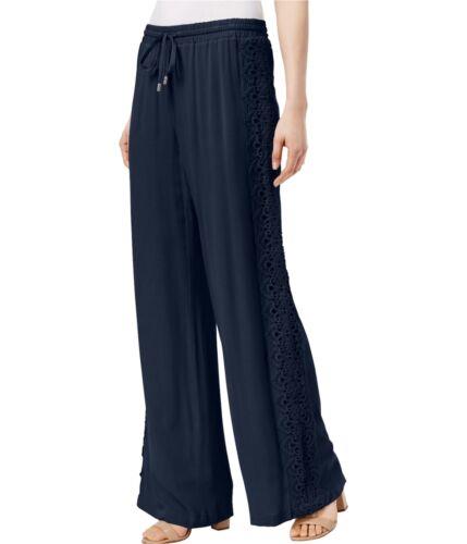 I-N-C Womens Lace-Trim Casual Wide Leg Pants ǥ