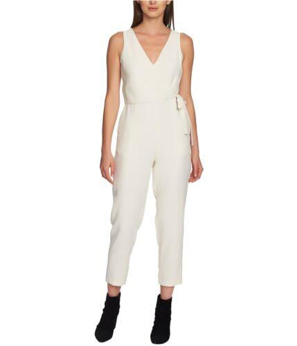1.STATE Womens Wrap Jumpsuit Off-White 4 ǥ