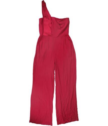 1.STATE Womens Pleated Jumpsuit Red 10 ǥ