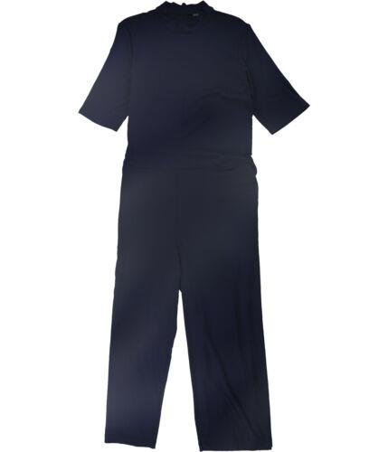 ꡼եå㡼 Eileen Fisher Womens Jersey Jumpsuit Blue Medium ǥ