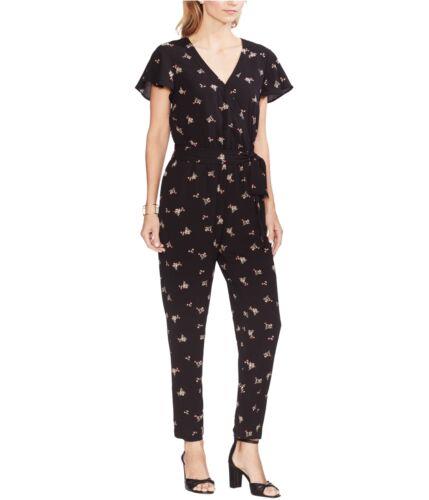  Vince Camuto Womens Desert Bouquet Jumpsuit Black 2 ǥ