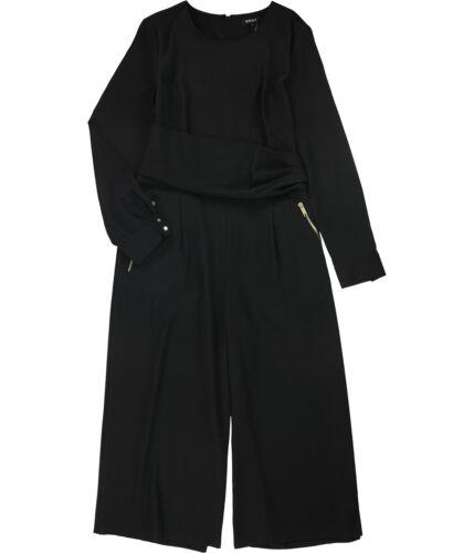 ǥ̥磻 DKNY Womens Long sleeve Jumpsuit Black 0 ǥ