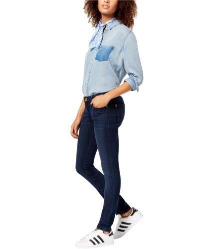 DL1961 Womens Amanda Skinny Fit Jeans Blue 24 ǥ