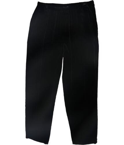꡼եå㡼 Eileen Fisher Womens Velvet Tapered Ankle Culotte Pants Black X-Large ǥ