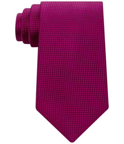 Sean John Mens Textured Self-tied Necktie Pink One Size 