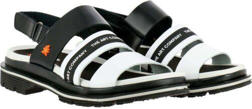 $120 The Art Company Women's Birminghan 1545 Sandal Black-White EU 42/ US 11 レディース