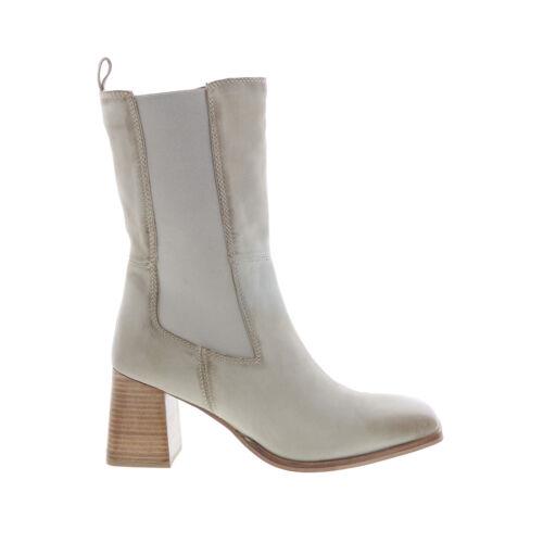 ǥ Diba True Mar Gee 85316 Womens Brown Leather Slip On Casual Dress Boots ǥ