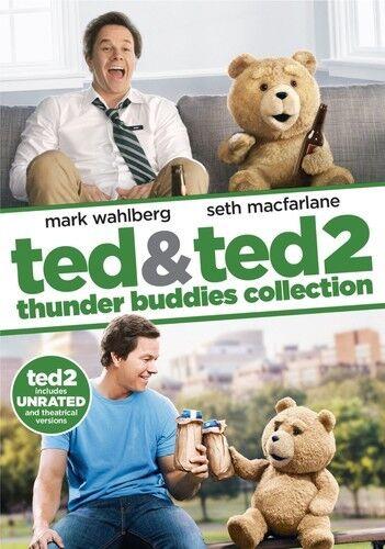 yAՁzUniversal Studios Ted & Ted 2 Unrated [New DVD] 2 Pack Slipsleeve Packaging Snap Case