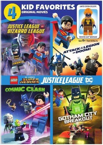 【輸入盤】Warner Home Video 4 Kid Favorites: Lego DC Super Heroes [New DVD] Figure 2 Pack