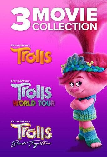 ͢סDreamworks Animated Trolls 3-Movie Collection [New DVD] Ac-3/Dolby Digital Dolby Dubbed Subtitl