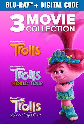 ͢סDreamworks Animated Trolls 3-Movie Collection [New Blu-ray] Ac-3/Dolby Digital Digital Copy Dolb