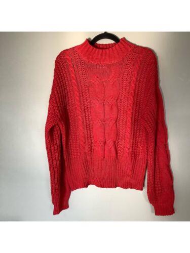 AMERICAN RAG ファッション セーター AMERICAN RAG Womens Red Cable-knit Pullover Turtle Neck Sweater Juniors M カラー:Red■ご注文の際は、必ずご確認ください。※こちらの商品は海外からのお取り寄せ商品となりますので、ご入金確認後、商品お届けまで3から5週間程度お時間を頂いております。※高額商品(3万円以上)は、代引きでの発送をお受けできません。※ご注文後にお客様へ「注文確認のメール」をお送りいたします。それ以降のキャンセル、サイズ交換、返品はできませんので、あらかじめご了承願います。また、ご注文をいただいてからの発注となる為、メーカー在庫切れ等により商品がご用意できない場合がございます。その際には早急にキャンセル、ご返金いたします。※海外輸入の為、遅延が発生する場合や出荷段階での付属品の箱つぶれ、細かい傷や汚れ等が発生する場合がございます。※商品ページのサイズ表は海外サイズを日本サイズに換算した一般的なサイズとなりメーカー・商品によってはサイズが異なる場合もございます。サイズ表は参考としてご活用ください。AMERICAN RAG ファッション セーター AMERICAN RAG Womens Red Cable-knit Pullover Turtle Neck Sweater Juniors M カラー:Red