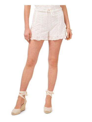 楽天サンガ1. STATE Womens White Zippered Ruffled Faux Pockets Straight leg Shorts 8 レディース