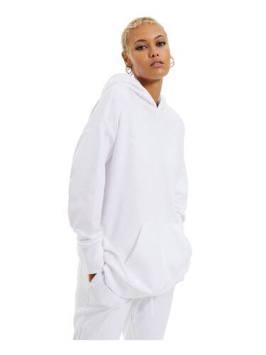 DANIELLE BERNSTEIN Womens White Sweatshirt S fB[X