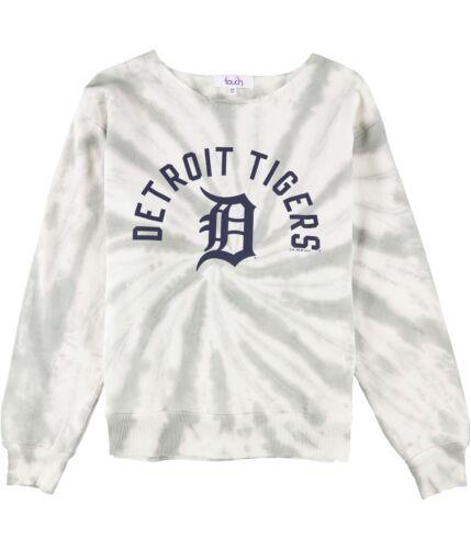 楽天サンガタッチ Touch Womens Detroit Tigers Tie Dye Sweatshirt Grey Medium レディース