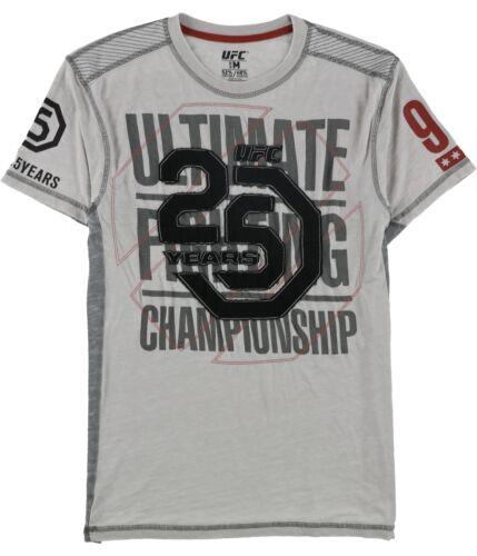 ユーエフシー UFC Mens 25 Years Patch Graphic T-Shirt Grey Small メンズ