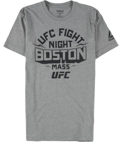 リーボック Reebok Mens Ufc Fight Night Boston Ma Graphic T-Shirt メンズ