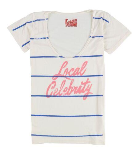 Local Celebrity Womens Local Celebrity Graphic T-Shirt Off-White Medium レディース