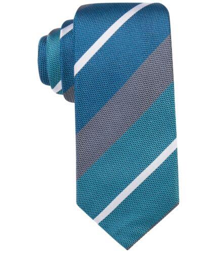 Alfani Mens Warren Stripe Self-Tied Necktie Y