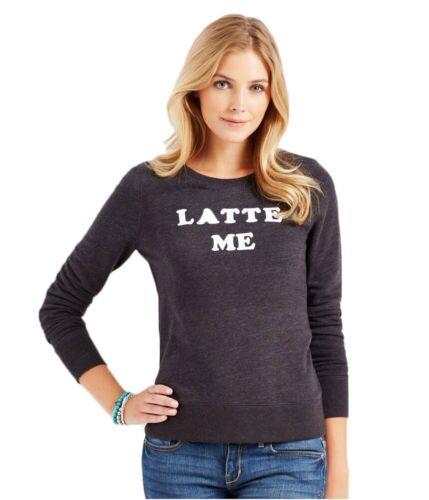 Aeropostale Womens Latte Me Sweatshirt fB[X