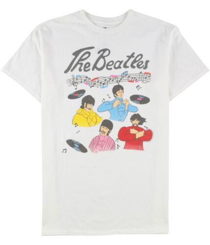 ジャンクフード Junk Food Mens The Beatles Graphic T-Shirt White Small メンズ