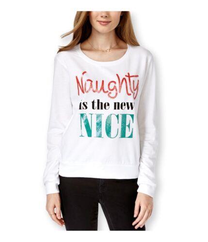 Pretty Rebellious Clothing Womens Naughty Crew Sweatshirt fB[X