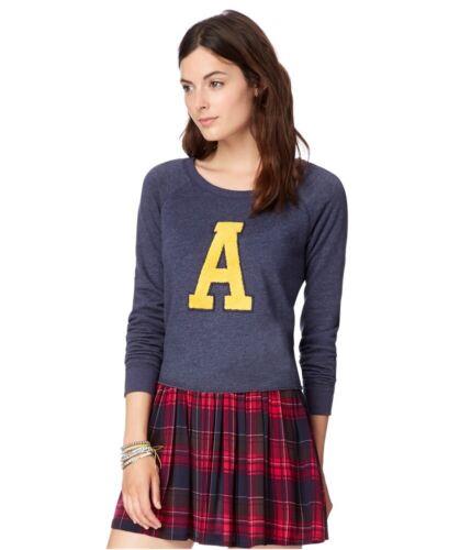 Aeropostale Womens Cropped A Pullover Sweater fB[X