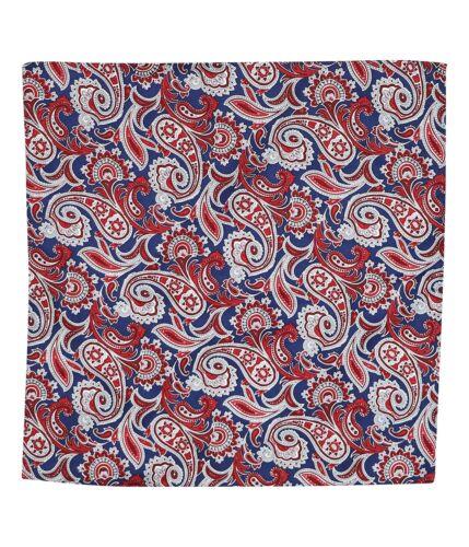 Ryan Seacrest Mens Printed Pocket Square Red One Size Y