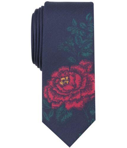 bar III Mens Rose Self-tied Necktie Blue One Size Y