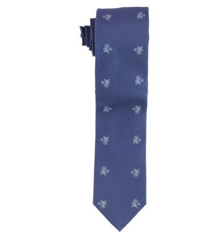 bar III Mens Man On Bike Self-tied Necktie Blue One Size Y