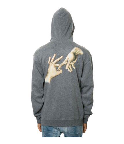 ROOK Mens The Art Of Man Hoodie Sweatshirt Grey X-Large メンズ