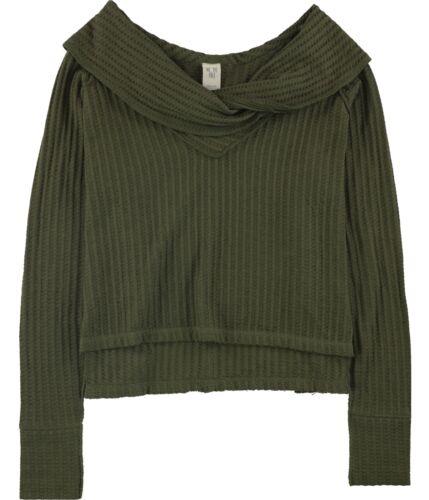 t[s[|[ Free People Womens Wide Neck Thermal Sweater fB[X