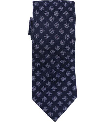 The Men's Store Mens Textured Self-tied Necktie Blue One Size Y