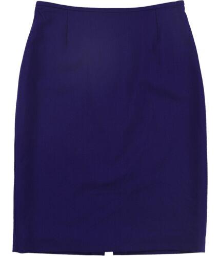 タハリ Tahari Womens Solid Pencil Skirt Purple 2 レディース