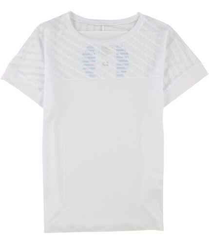 アシックス ASICS Womens Jacquard Gel Cool Basic T-Shirt White X-Small レディース