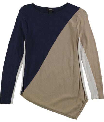 Alfani Womens Colorblocked Pullover Sweater Multicoloured P fB[X