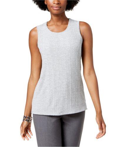 Kasper Womens Onion Skin Tank Top Grey Small レディース