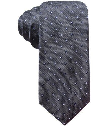 Ryan Seacrest Mens Kelly Dot Silk Self-Tied Necktie Y