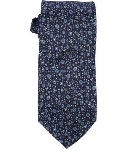 The Men's Store Mens Floral Printed Silk Self-Tied Necktie Y