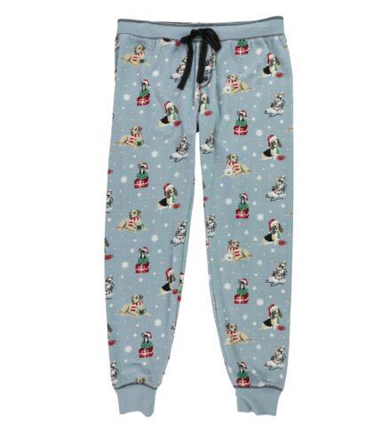 楽天サンガP.J. Salvage Womens Christmas Pups Pajama Jogger Pants Blue Medium レディース