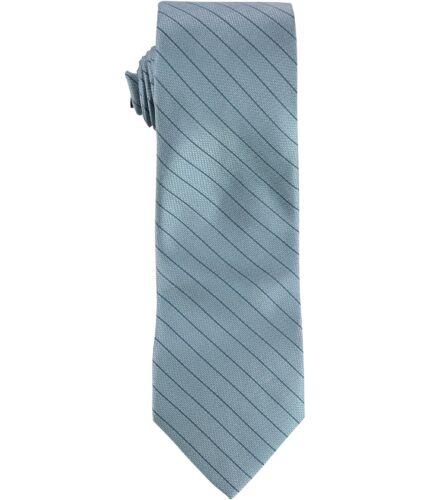 カルバン・クライン ネクタイ カルバンクライン Calvin Klein Mens Pin Stripe Self-tied Necktie Blue One Size メンズ