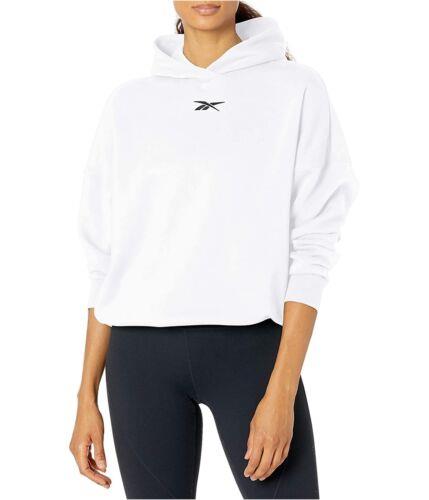 [{bN Reebok Womens Retro Oversized Hoodie Sweatshirt fB[X