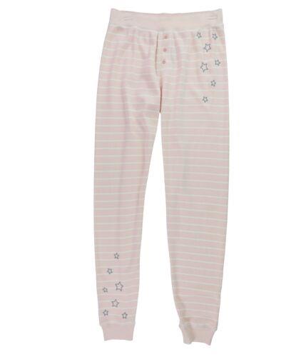 P.J. Salvage Womens Stars & Stripes Pajama Jogger Pants Pink Medium レディース