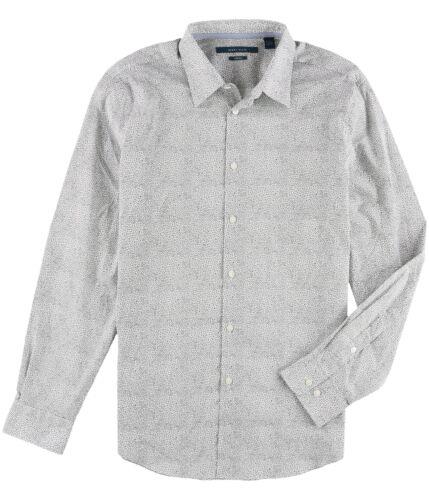 ペリーエリス Perry Ellis Mens Geometric Button Up Shirt メンズ