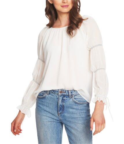 1.STATE 1.State Womens Double Gathered Sleeve Pullover Blouse ǥ